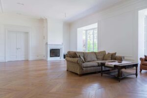 Hardwood flooring installation