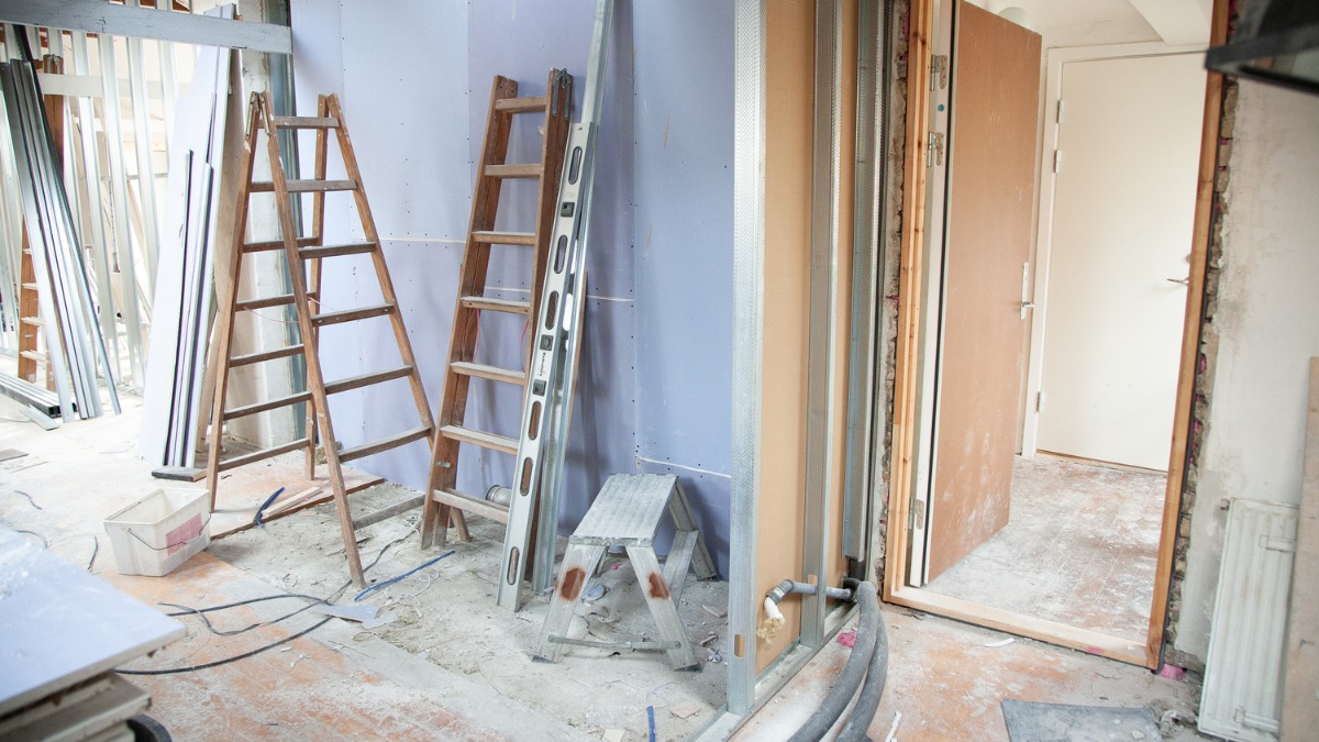 preparing for floor installation